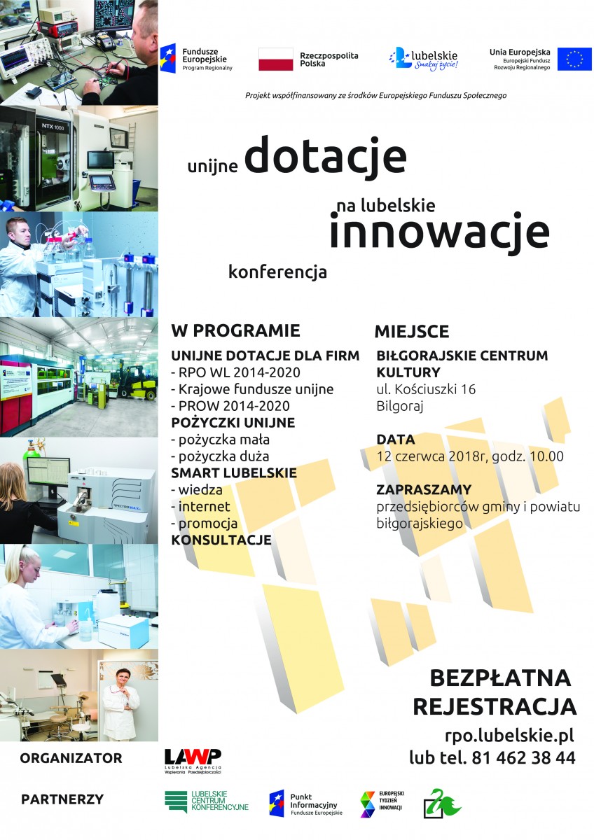 plakat powiat biłgoraj